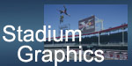a stadium button